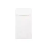 JAM Paper #7 Coin Tyvek Tear-Proof Open End Envelopes 3.5 x 6.5 White 2131076