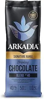 Arkadia Drinking Chocolate - 40% Cocoa - Gluten Free - 1kg