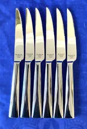 Lenox Stainless Set of 6 Steak Knives, 9.25"