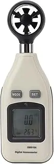 Digital Anemometer Wind Speed and Temperature Meter Gauge with LCD Display Air Flows Tester Handheld Measuring Tool/2542