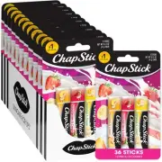 ChapStick Bulk Lip Balm, Fruit & 1 Count (Pack of 5), 1 5)