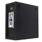 Black Coin Timer Box Coin Operated Control Timer Box For Washing Machine