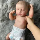 Realistic Reborn Baby Doll Sleeping Newborn Girl Full Vinyl Visible Veins Toys
