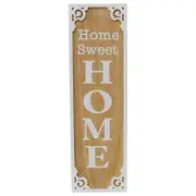 Willow & Silk Wooden 80cm 'Home Sweet Home' Plaque Sign Wall Art/Home/Room Decor