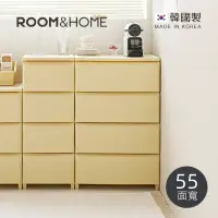 在飛比找博客來優惠-【韓國ROOM&HOME】韓國製55面寬四層抽屜收納櫃(木質