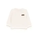[Fendi] Fendi Bear-applique Sweatshirt 36 IT NEUTRALS