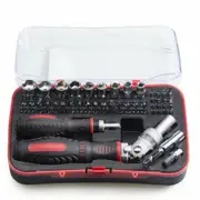 61 in 1 Ratcheting Screwdriver Sets, Precision Magnetic Screwdriver Set with Ratchet Handles, Sockets & Bits, Household Repair Tool Kits Furniture