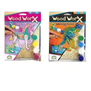 Wood Worx Puzzle Paint Kit - Unicorn