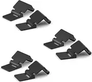 6Pcs Cylinder Lock Aquarium Clips,Aquarium lid Non- Locking Screen Clip,Escape Reptile Terrarium Clips Turtle Feeding Box Lock Buckle,Terrarium cover clips Terrarium Screen Cover Clip