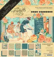 Graphic 45 Cafe Parisian - Collector's Edition 12x12, 8x8, 6x6 Papers