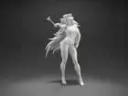 Poison Fighter Unpainted Unassembled Resin 3D printed DIY Model Figure NSFW