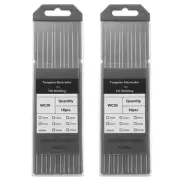 20pcs TIG Welding Tungsten Electrodes 3/32" x 7" WC20 CeO2 1.8-2.2%, Grey