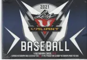 2021 LEAF VALIANT BASEBALL FACTORY SEALED HOBBY BOX