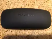 NEW~NAUTICA SUNGLASS/EYEGLASS HARDSHELL CASE~BLACK