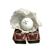 Lot of 4 Vintage Dunlop DDH-500 80s Golf Balls