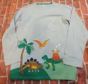 Gymboree Dino Roar Boys Shirt Sz 12 Dinosaur