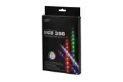 DEEPCOOL RGB Colour LED 360 Strip Lighting Kit (Magnetic), 16.8 Million Colours, Omni Radio(EOL)