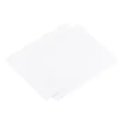 EVA Foam Sheets White 10.8x8.4 Inch 1.5mm Thickness for Crafts DIY Pack of 2