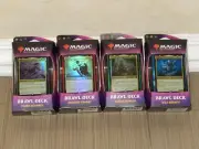 MTG Magic the Gathering All 4 Brawl Decks Throne of Eldraine New Sealed!!