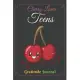 Cherry Lover Teens Gratitude Journal: Simple 6 In X 9 Cover Gratitude Journal For Cherry Lovers Writing, Giving Thanks And Reflection birthday gift