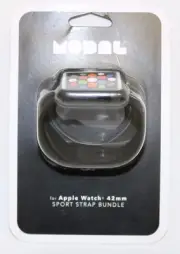 Modal - Sport Strap for Apple Watch 42mm/44mm - Black - MD-AWB42B
