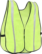 [KAYGO] Reflective High Visibility Safety Vest, KG0008-10 Silver Stripe, for Men and Women