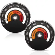 Magnetic Top Thermometer Wood Stove Thermometer Stove Chimney Flue Pipe