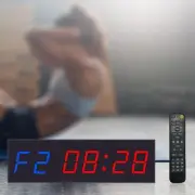 Gym Timer Digital Display for Garage Clock Workout Clock Timer