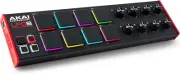 Akai Professional USB MIDI Pad Controller MPC Drum Pad x 8 Assignable Knob x 8 E