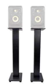(2) Rockville 28" Studio Monitor Speaker Stands For KRK V4 S4 Monitors