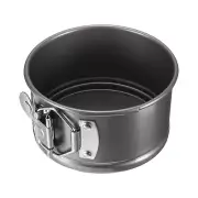 4 Inch Springform Pan Nonstick Cake Pan with Removable Bottom, Black
