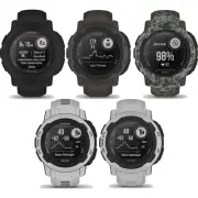 Garmin Instinct 2 GPS Smartwatch - Model Choice: Standard, Solar, Tactical, Camo