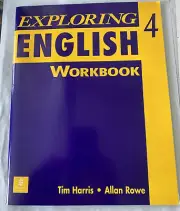 EXPLORING ENGLISH, LEVEL 4 WORKBOOK By Tim Harris & Allan Rowe {Paperback} *NEW*