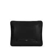 [Dolce & Gabbana] Dolce & Gabbana Logo-print Clutch Bag ONE SIZE BLACK