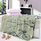 Clear Quiet Dark Light Chain 3D Warm Plush Fleece Blanket Picnic Sofa Couch