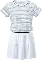 [Babolat] Tennis Wear Women's Club Dress One Piece BWG4333C 2024SS Late March Release, White, XL