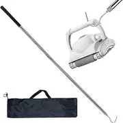 Robotic Pool Cleaner Retrieval Hook - Pool Hook with Telescopic Pool Pole,Grabbing Accessories Retrieval Tool for Gym, Garden