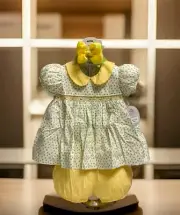 Girls NWT Baby Sen by Remember Nguyen Smocked Dress Set Bloomers Free Bow 24 Mos