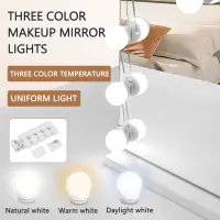 在飛比找蝦皮購物優惠-10 LED Makeup Mirror Lights US