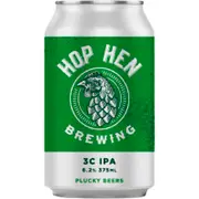 [Hop Hen Brewing] Hop Hen Brewing 3C IPA Can 375mL