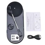 EZCAP613P Mini Record Player Converts Recorder to MP3 with Speakers 33/45RPM
