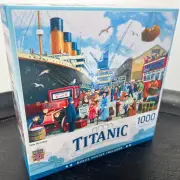 Titanic Jigsaw Puzzle History Historic Boat Voyage Master Pieces Sealed Complete