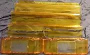 New Amber w/ Alley light Lens Kit for Whelen Edge Lightbars Amber Lens