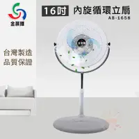 在飛比找PChome24h購物優惠-金展輝 16吋 內旋式360轉循環立扇 電風扇 循環扇 AB