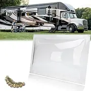 RV Skylight Outer Dome, 18"x 26" Universal Fits Standard 14" x 22" Openings, Shower Skylight for Camper Trailer, Fifth Wheel, Motorhome, Truck (Clear)