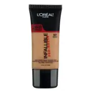 4 Pack L'Oreal Paris Infallible ProMatte Foundation, Fresh Beige 107, 1 fl oz