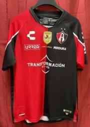 CLUB ATLAS ZORROS JERSEY TEMPORADA 2021/2022 MARCA CHARLY TALLA S CAMPEÓN
