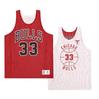 在飛比找PChome24h購物優惠-Mitchell & Ness 球衣 NBA Bulls 芝