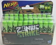 NEW NERF Zombie Strike 30x Elite Neon Green Dart Refill Pack SEALED Free Shippin