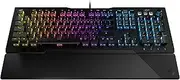 ROCCAT ROC-12-671-RD-AM Vulcan 121 Aimo RGB Mechanical Gaming Keyboard- Red Switches, Black